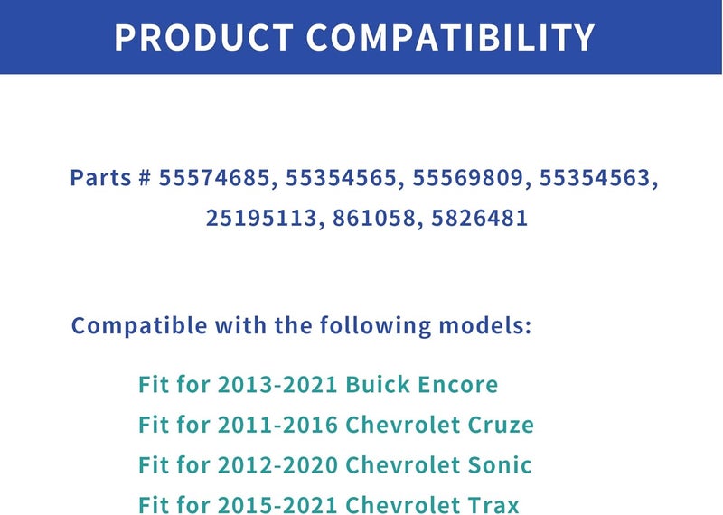 A.I.FORCE 2Pcs 55354565 Throttle Valve Thermostat Body Heater Water Pipe Hose Connector, Replace Part # 55574685, 55569809, Fit for Chevrolet Cruze Sonic Trax Buick Encore - Image 3